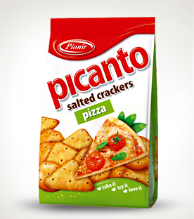 Picanto slani kreker pizza